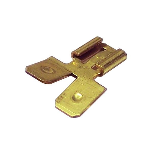 Piggyback Connector, Double Male 0.250" Pgk/10 - Click Image to Close